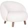 House Nordic Savona White Loungestol 68cm