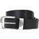 Emporio Armani Leather Belt with Logo Buckle