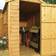 Mercia Garden Products 6 X 4 Ft Overlap Apex Shed (Building Area )