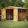 Shire Overlap DD Garden Shed 10'x6' (Building Area )