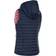 Trespass Women's Aretha Hooded Padded Gilet - Navy Dusty Rose