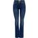Only Blush Mid Rise Flared Fit Jeans - Blue/Dark Blue Denim