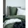 By Nord Erika Duvet Cover White, Green (200x140cm)