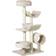 Pawhut Cat Climbing Tree Scratching Post Toy Tunnel