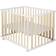 Roba Parque infantil bebé 74 x 100 cm blanco plegable