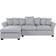 Beliani Lyngsnes Soffa 250cm 3-sits