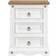 Core Products Corona White Washed Wax Bedside Table 38x53cm
