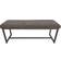 Julian Bowen Brooklyn Charcoal Settee Bench 121x47cm