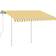 vidaXL Manual Retractable Markise with Posts 250x300cm