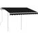 vidaXL Manual Retractable Markise with Posts 250x300cm