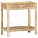 vidaXL 320379 Natural Console Table 35x80cm