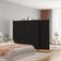 vidaXL 350285 Black Rumsavdelare 4st