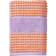 Juna Check Guest Towel Purple, Orange (100x50cm)