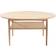 Intarsia Furniture No. 100 White Oiled Oak Coffee Table 100cm