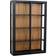 Nordal Bei Black/Natural Väggskåp 82x122.4cm