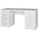 Forte Net106 Matt White Skrivbord 60x145cm