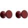 Hay Red Bolt Round Powder 2-pack Ø2.8 cm Coat Hook