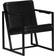 vidaXL Real Black Fåtölj 74.9cm