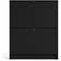 Tvilum Shoes Mat Sort Skostativ 70.3x85.2cm