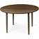 Brdr. Krüger Arv Ø120 cm Oak Smoked Oiled Dining Table 120cm