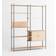Moebe Oak/Black Reolsystem 165x200cm