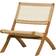 Woood Lois Light Eucalyptus/Wicker Lounge Chair 73cm