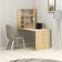 LOTO LIVING Desk Sedir Væghylde 59cm