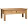 vidaXL 100x60x45 massiv furu Soffbord