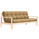 Unwind Couch Natural Wood Wheat Beige Sofa