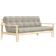 Karup Design Unwind Couch Natural Wood Linen Sofa