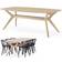 Torkelson Hampton 210x100 Matbord 100x250cm