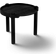 Cooee Design Woody Black Stained Oak Small Table 45cm