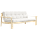 Karup Design 282930 White Sofa 218cm 3 Seater