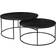 Nordic Furniture Group Natalie Black Soffbord 85cm 2st