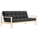 Karup Design Unwind Couch Natural Wood Dark Gray Sofa