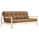 Karup Design Unwind Sleeping Couch Natural Wood Mocha Sofa