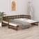 vidaXL Solid Pine Golden Brown Soffa 193.5cm 3-sits