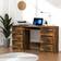 vidaXL Scrivania Rovere Fumo 140x50x77 cm Legno Multistrato Scrittoio 50x140cm