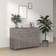 vidaXL HAMAR Light Grey Sideboard 113x80cm