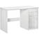 Homcom High Gloss Computer White Writing Desk 60x120cm