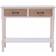 Premier Housewares Heritage White Console Table 33x90cm