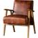 Gallery Direct Neyland Brown Armchair 82cm