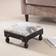 Greenhurst 3 Position White Foot Stool 39cm