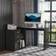 Homcom L-Shaped Black Writing Desk 83.5x117cm