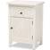 Baxton Studio Lambert Collection JY20B083-WHITE-NS Classic Bedside Table