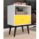 Manhattan Comfort Nightstands White Bedside Table