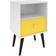 Manhattan Comfort Nightstands White Bedside Table