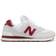 New Balance 574v2 M - White/Red