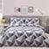 Rapport Leo Duvet Cover Grey (200x135cm)