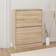 vidaXL 59x17x81cm Oak Skostativ 59x81cm